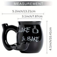 Ceramic smoking cup lifestyle image