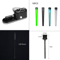 Maya Black 8 mm automatic electric tobacco filler set