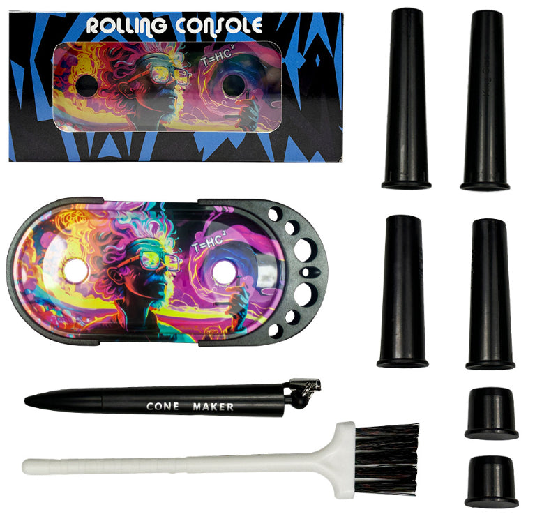 Disc rolling tray cone loader