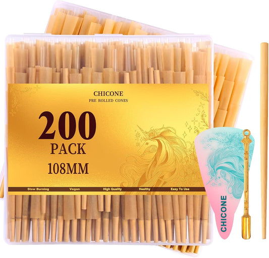 CHICONE Wood 200 Count Pre-Rolled Cones