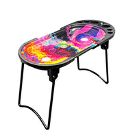 Metal rolling tray cone loader detail
